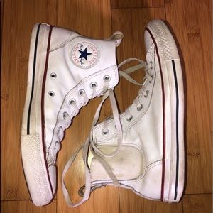 High Top White Converse